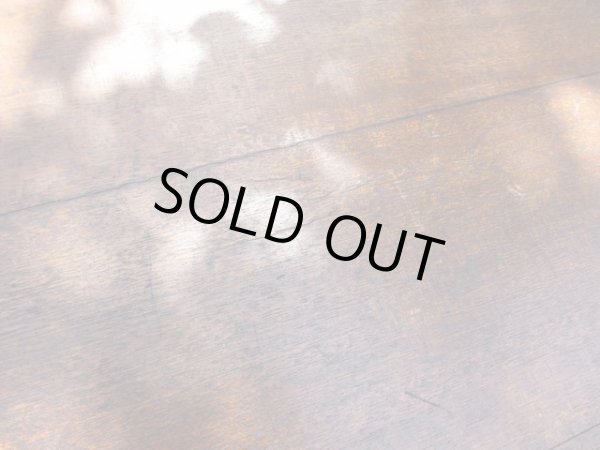 画像7: レトロヴィンテージ 木製平机 テーブル デスク