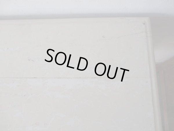 画像10: フランス製 ヴィンテージ白くペイントデスク 机テーブル