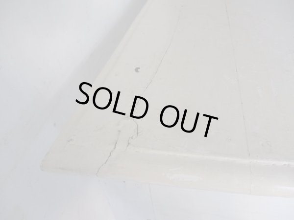 画像8: フランス製 ヴィンテージ白くペイントデスク 机テーブル