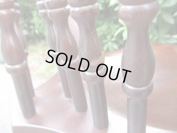 画像11: 秋田木工 ダイニングチェア ウィンザーチェア 椅子 (1)