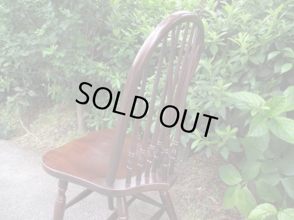 画像6: 秋田木工 ダイニングチェア ウィンザーチェア 椅子 (1)