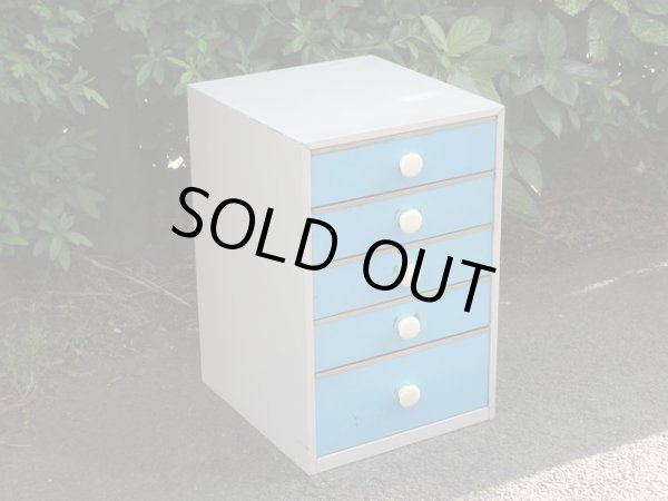 画像2: レトロポップな5杯引出し ドロワー