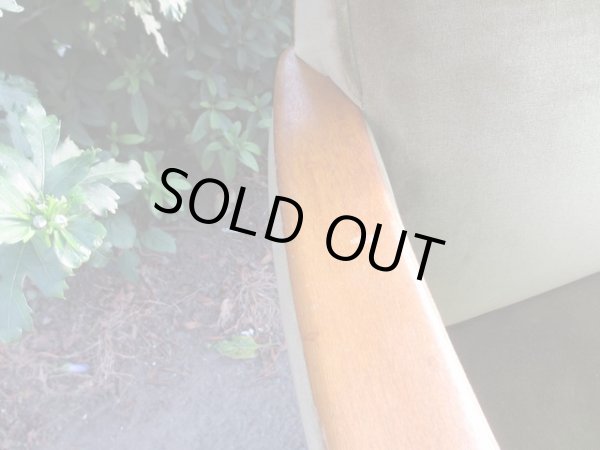 画像9: 古い回転アームチェア 椅子