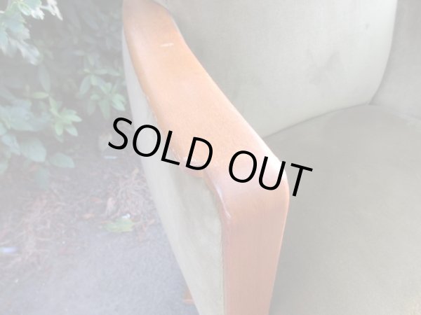 画像10: 古い回転アームチェア 椅子