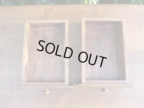 画像8: 古いパイン材テーブル 机