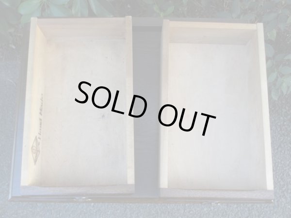 画像13: 古いオーク無垢材の小机 コンソールテーブル