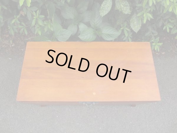 画像4: 木製ボックス トランク箱