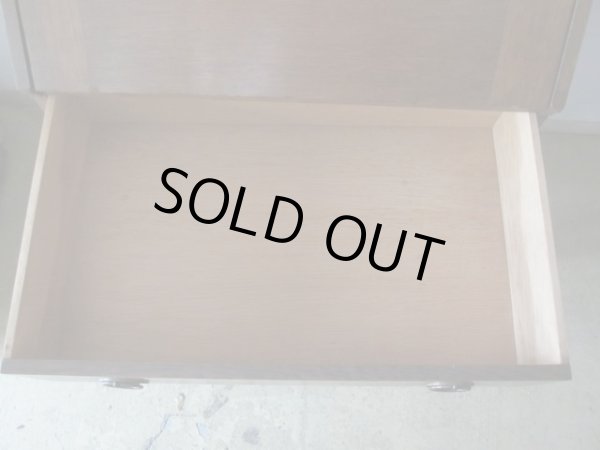 画像9: 古いオーク材ライティングデスク ビューロー ブックケース ヴィンテージ