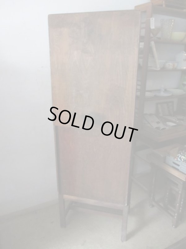 画像18: 古いオーク材ライティングデスク ビューロー ブックケース ヴィンテージ