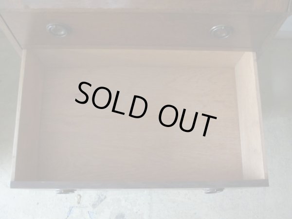 画像10: 古いオーク材ライティングデスク ビューロー ブックケース ヴィンテージ