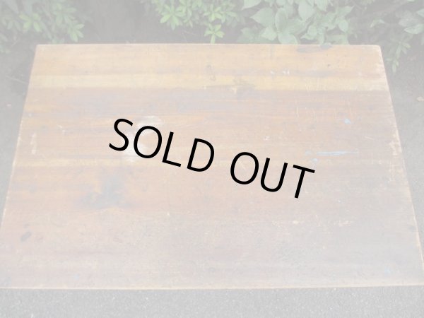 画像7: ヴィンテージ ２杯引出し平机 デスク 作業台