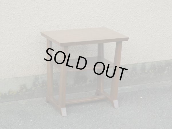 画像2: レトロなデコラトップサイドテーブル ヴィンテージ