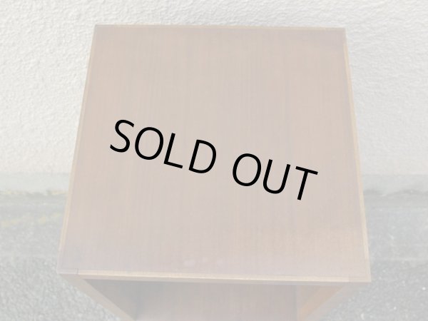 画像5: 深い色味 木製の飾り台 花台