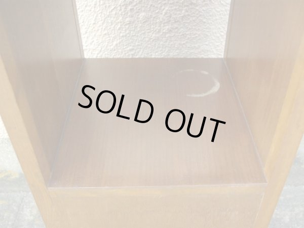 画像9: 深い色味 木製の飾り台 花台