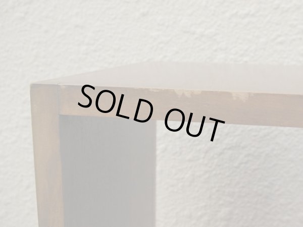 画像8: 深い色味 木製の飾り台 花台