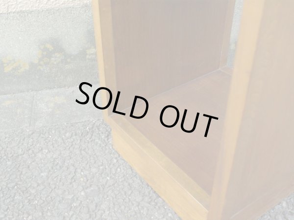 画像12: 深い色味 木製の飾り台 花台