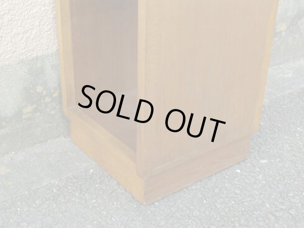 画像10: 深い色味 木製の飾り台 花台