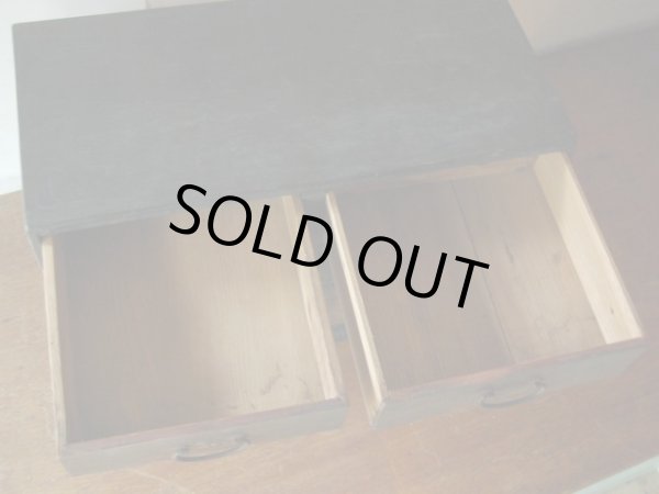 画像12: アンティーク 小ぶりな6杯引出し箪笥 時代家具