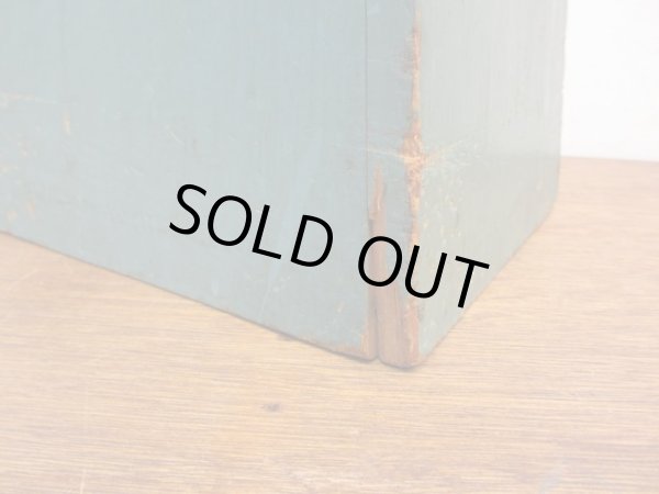 画像7: ヴィンテージ ブルーグレーの踏み台