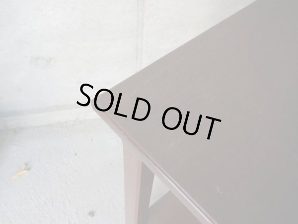 画像9: 古い木製デスク サイドテーブル