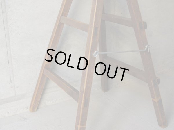 画像6: ヴィンテージ　木製の脚立