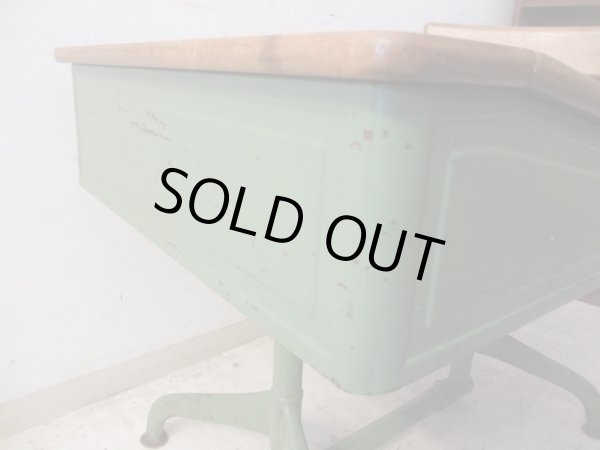 画像9: ヴィンテージ アメリカ製 チャイルドスクールデスク