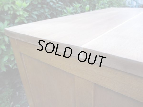 画像7: アンティーク　桜材の片袖デスク