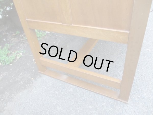 画像8: アンティーク　桜材の片袖デスク