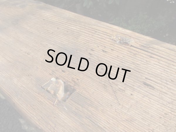 画像4: 古い木製ベンチ アンティーク