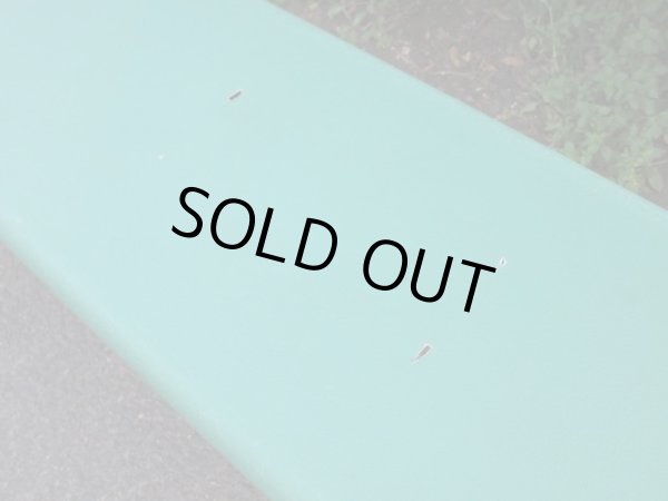 画像7: ヴィンテージ　レトロポップなジムベンチ緑（１）