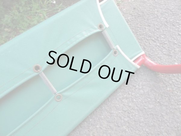 画像8: ヴィンテージ　レトロポップなジムベンチ緑（１）