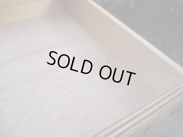 画像14: ヴィンテージ 木味の10杯引出し A4書類棚（２）