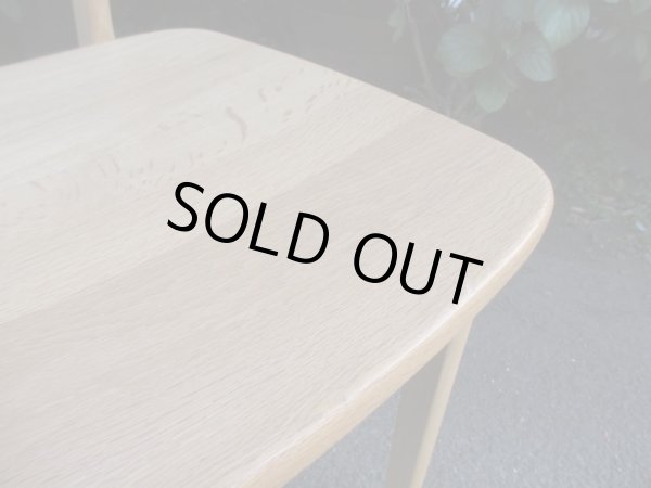 画像10: ナラ無垢材のダイニングチェア（２）