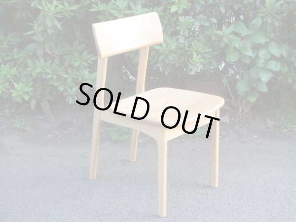 画像3: ナラ無垢材のダイニングチェア（２）