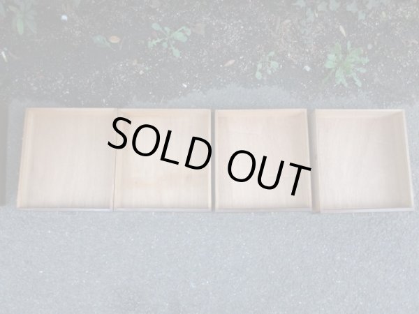 画像13: アンティーク 深い木味の7杯引出し ドロワー A4