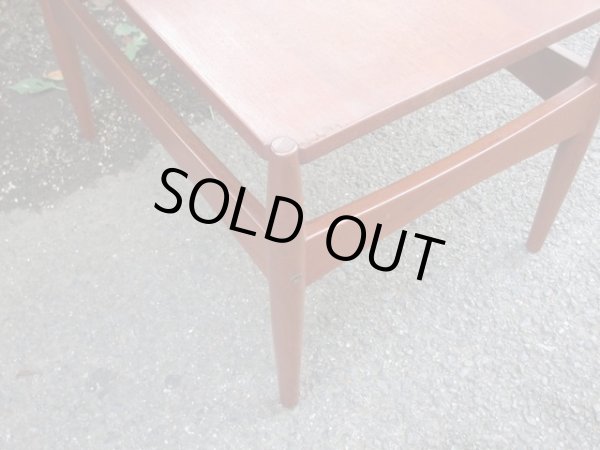 画像8: 古い北欧デザインのサイドテーブル (2)