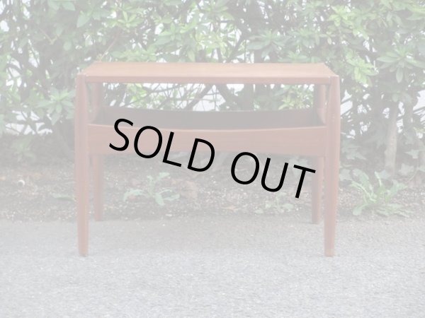 画像3: 古い北欧デザインのサイドテーブル (2)