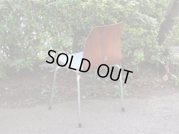 画像3: ヴィンテージ PAGHOLZ AICHI プライウッドチェア ブルー