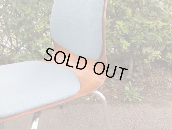 画像9: ヴィンテージ PAGHOLZ AICHI プライウッドチェア ブルー