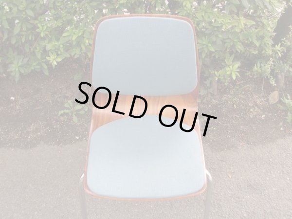 画像6: ヴィンテージ PAGHOLZ AICHI プライウッドチェア ブルー