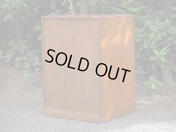 画像3: アンティーク　深い木味の5杯小引出し