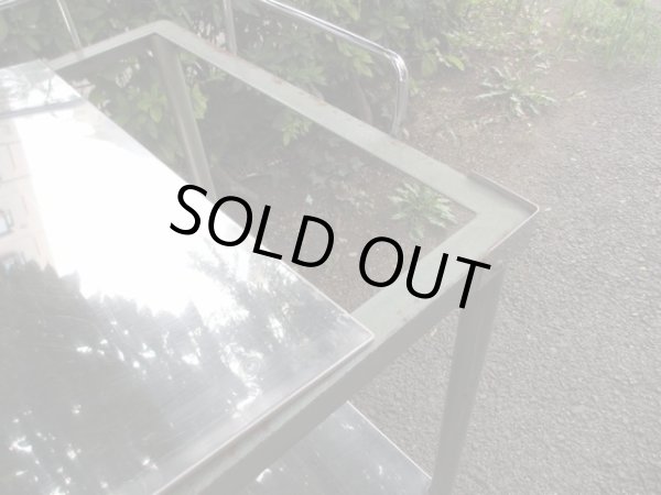 画像9: ヴィンテージ　ステンレスワゴン