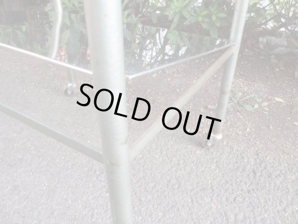 画像10: ヴィンテージ　ステンレスワゴン