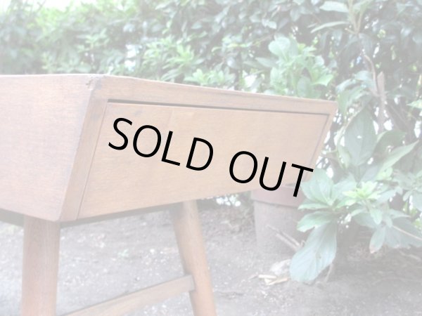 画像6: ヴィンテージ 枯れた木味のセンターテーブル