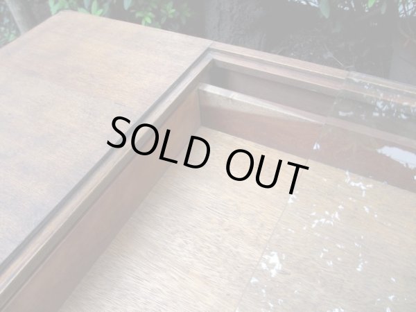 画像12: ヴィンテージ 枯れた木味のセンターテーブル