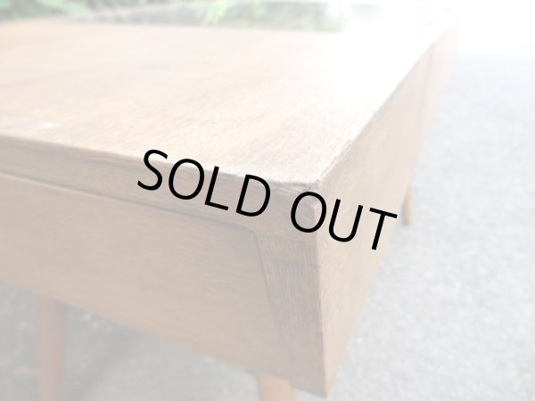 画像9: ヴィンテージ 枯れた木味のセンターテーブル