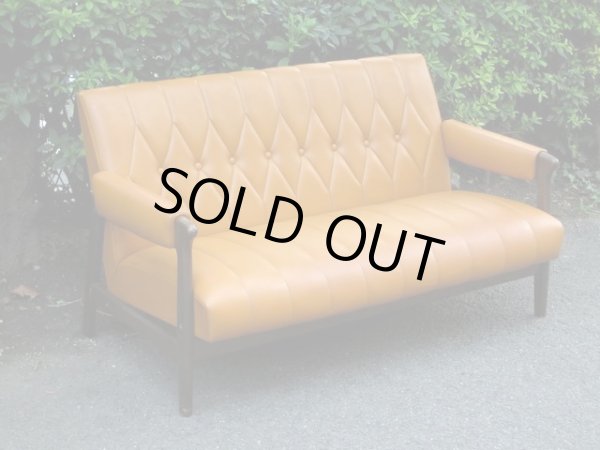 画像2: ヴィンテージ 二人掛けソファ 2P