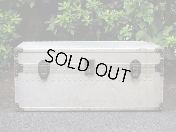 画像4: アンティーク ジュラルミン製トランク