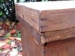 画像6: アンティーク 木味良い 茶箱 サイドテーブル収納