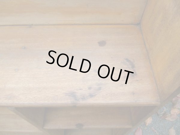 画像8: アンティーク 木味良い 飾り棚 シェルフ